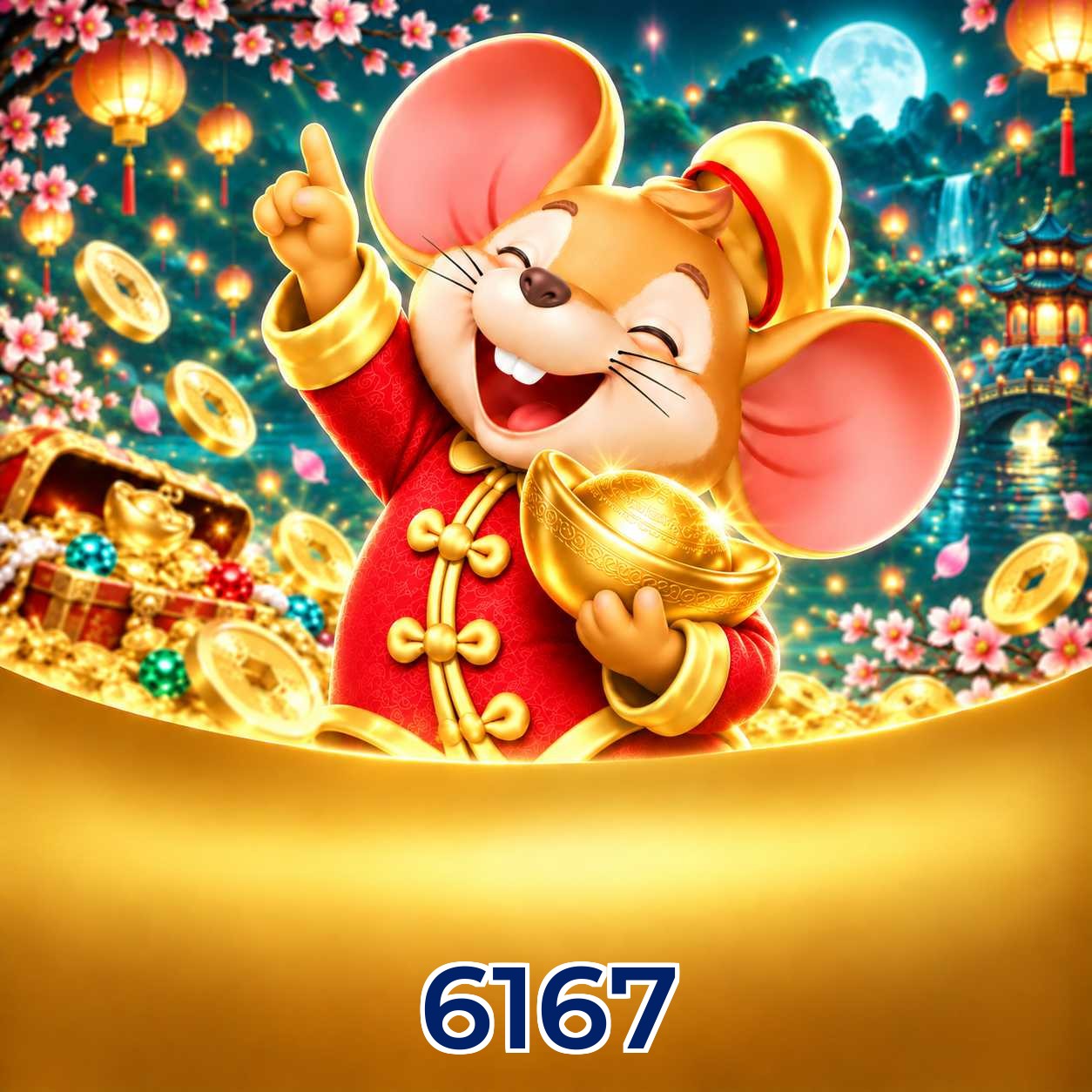 6167