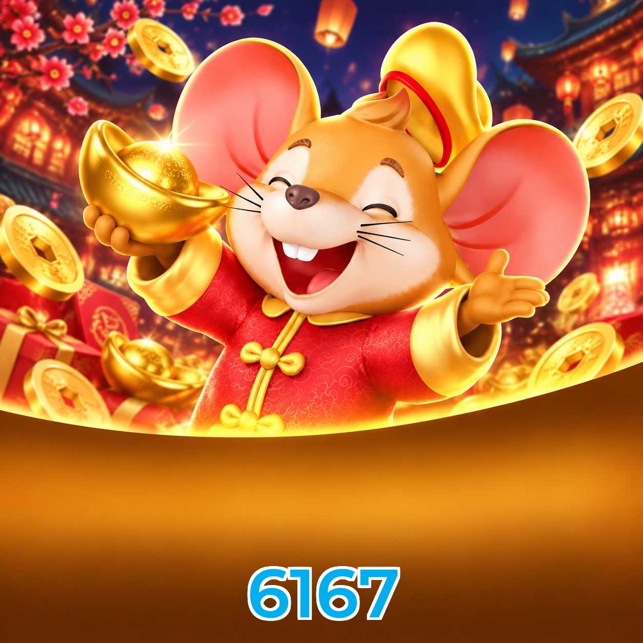 6167