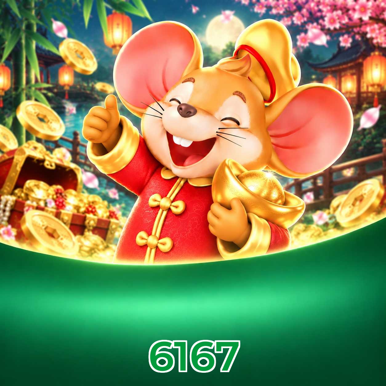 6167