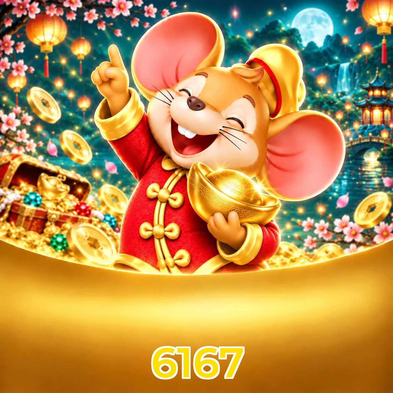 6167