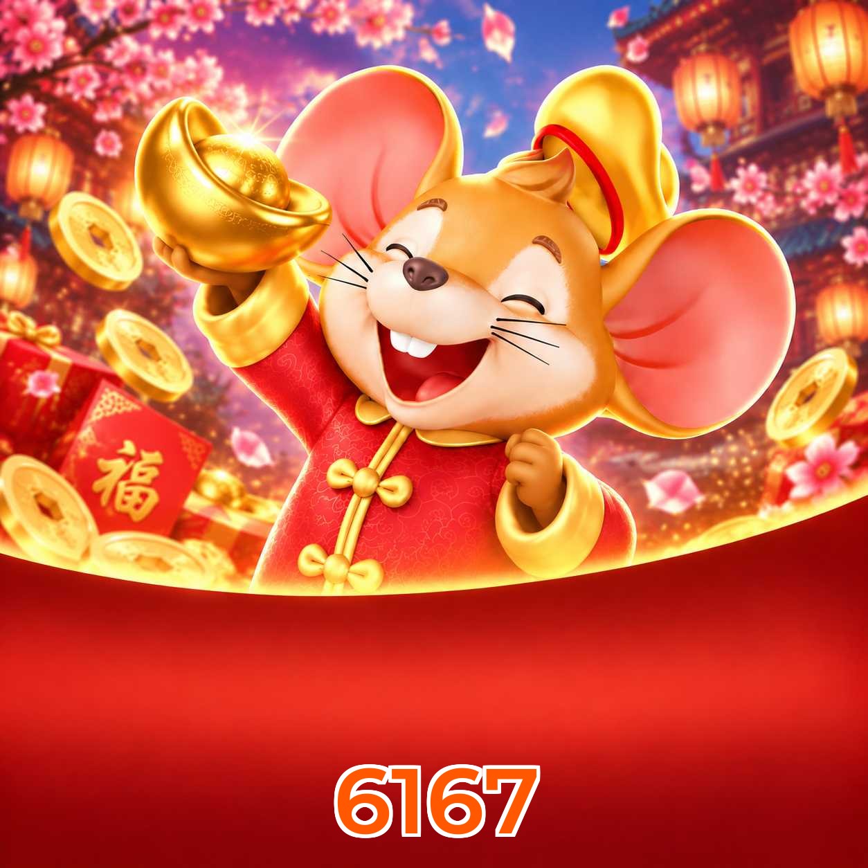 6167